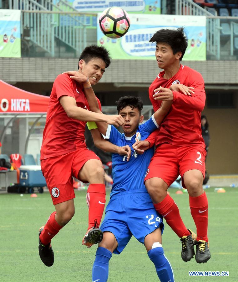 (SP)CHINA-HONG KONG-SOCCER-INTERNATIONAL YOUTH INVITATIONAL TOURNAMENT(CN)