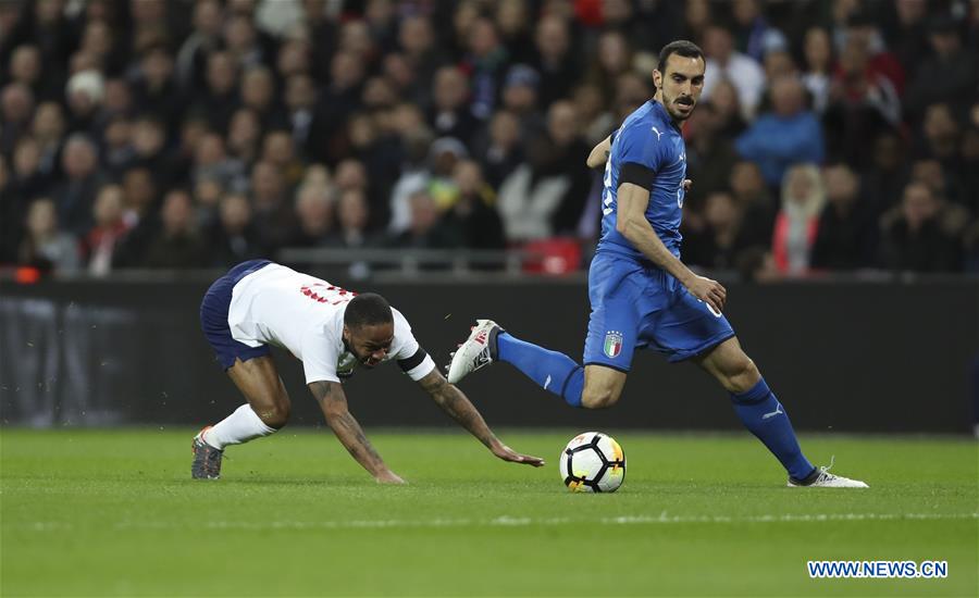 (SP)BRITAIN-LONDON-FRIENDLY SOCCER MATCH-ENGLAND VS ITALY