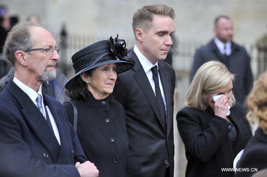 BRITAIN-CAMBRIDGE-STEPHEN HAWKING-FUNERAL