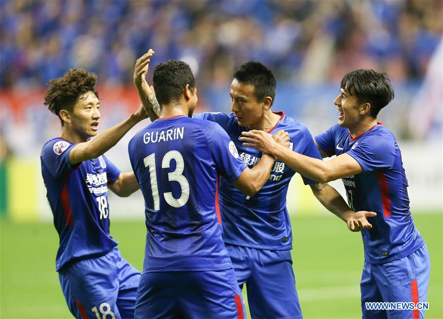 (SP)CHINA-SHANGHAI-SOCCER-AFC ASIAN CHAMPIONS LEAGUE-SHANGHAI SHENHUA VS KASHIMA ANTLERS (CN)