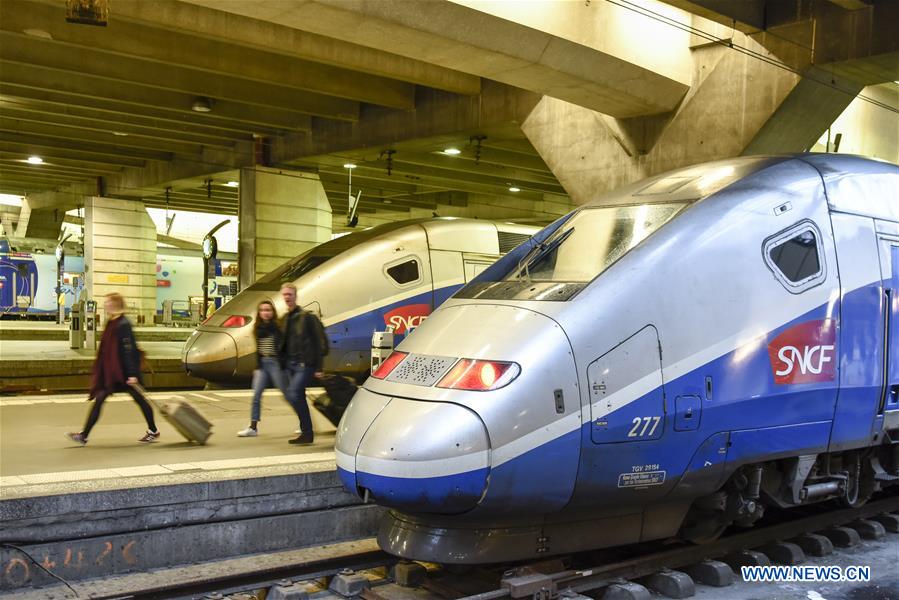 FRANCE-PARIS-RAILWAY-STRIKE