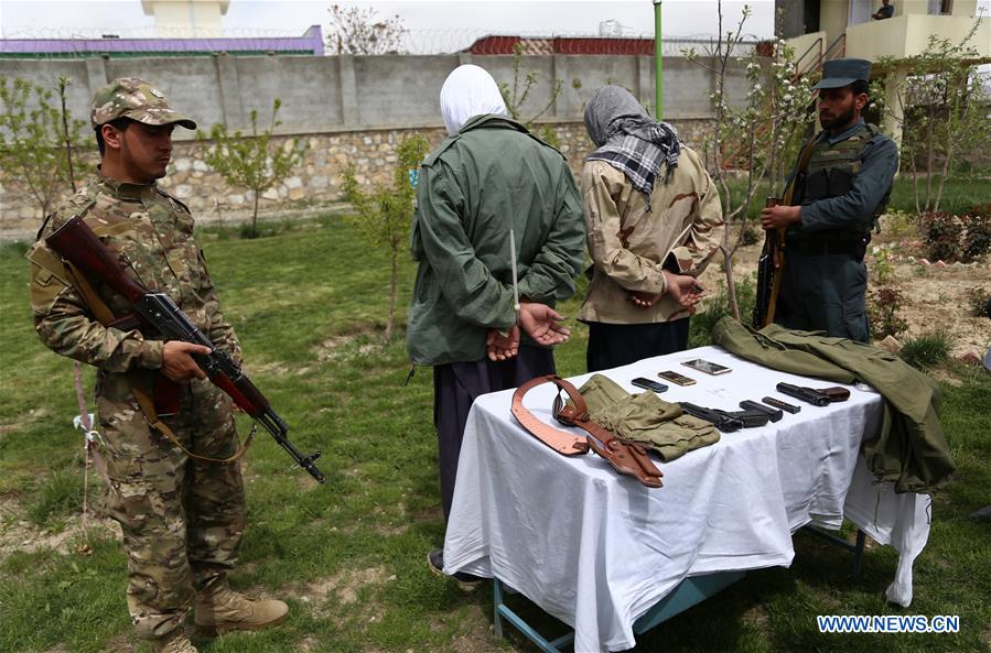 AFGHANISTAN-GHAZNI-TALIBAN MILITANT-ARREST