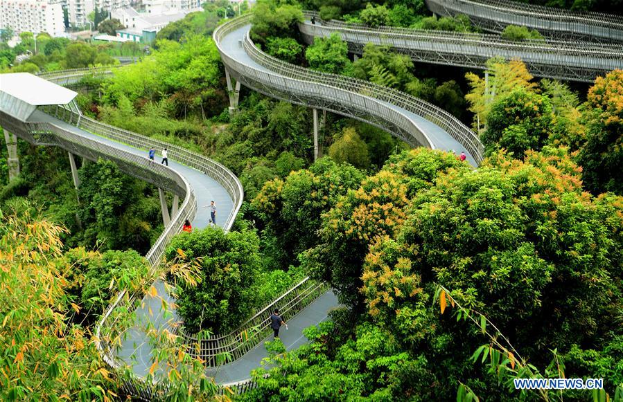 CHINA-FUZHOU-ENVIRONMENT-SKYWALK (CN)