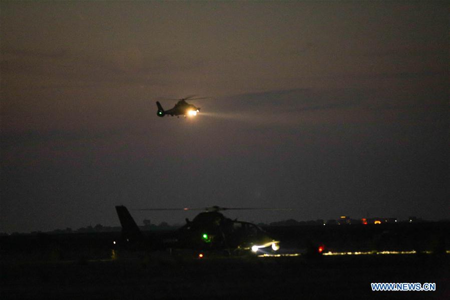 #CHINA-LIVE-FIRE EXERCISE-ARMED HELICOPTERS (CN*)