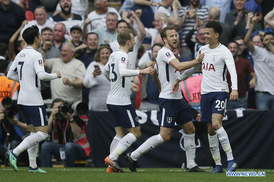 (SP)BRITAIN-LONDON-SOCCER-FA CUP-MANCHESTER UNITED VS TOTTENHAM HOTSPUR