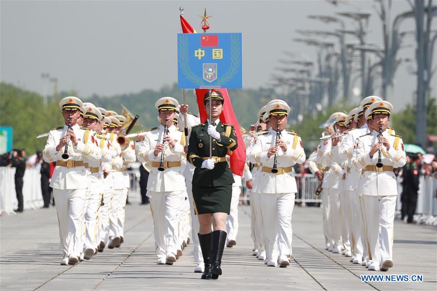 CHINA-BEIJING-SCO-MILITARY BAND FESTIVAL-PARADE (CN)