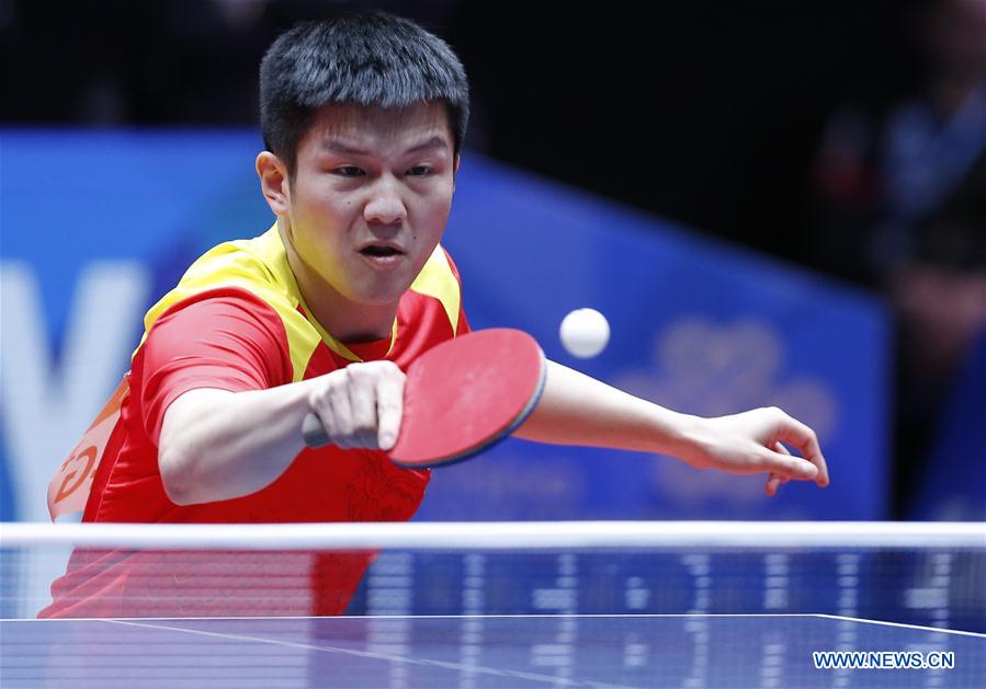 (SP)SWEDEN-HALMSTAD-TABLE TENNIS-WORLD TEAM CHAMPIONSHIPS-DAY 3 