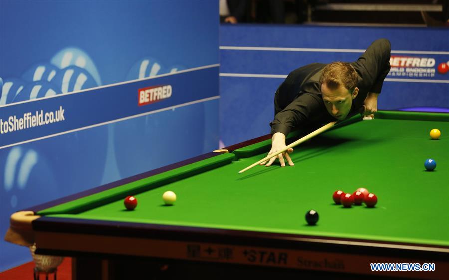 (SP)BRITAIN-SHEFFIELD-SNOOKER-WORLD CHAMPIONSHIP-QUARTERFINAL 