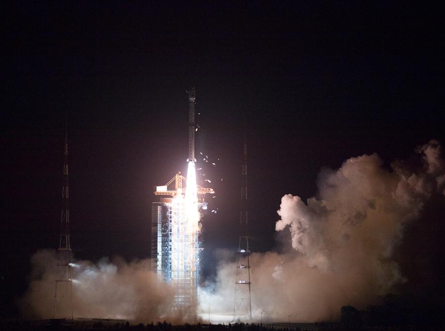 CHINA-TAIYUAN-GAOFEN-5 SATELLITE-LAUNCHED