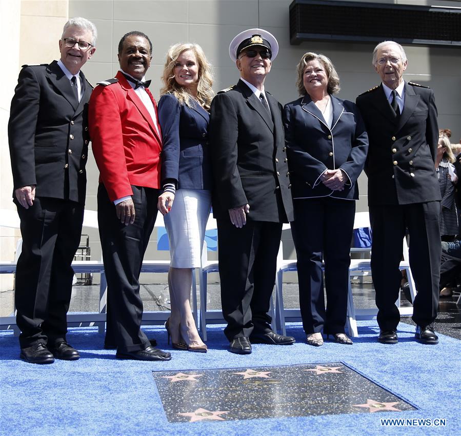 U.S.-LOS ANGELES-WALK OF FAME-"THE LOVE BOAT"