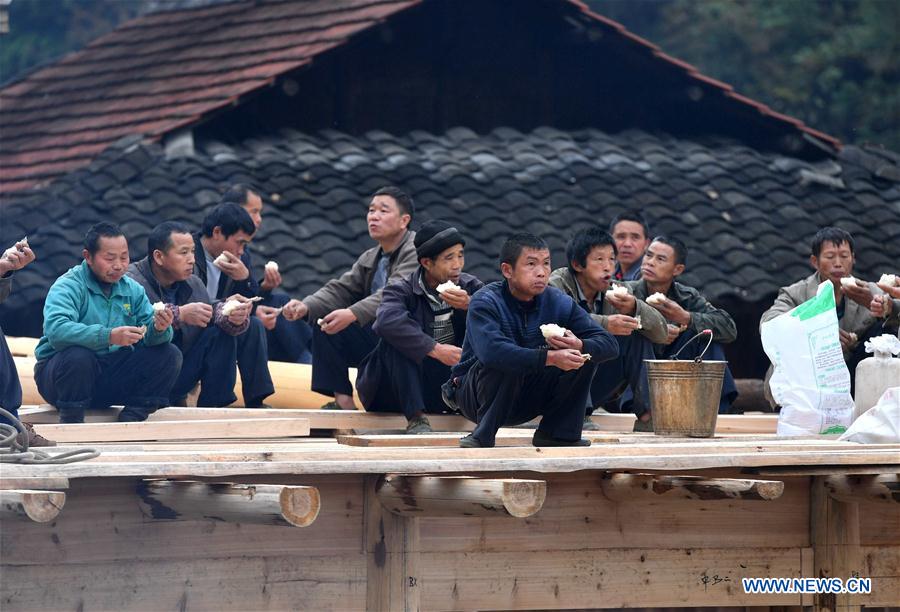 CHINA-GUANGXI-MIAO VILLAGE-NEW BUILDING (CN)