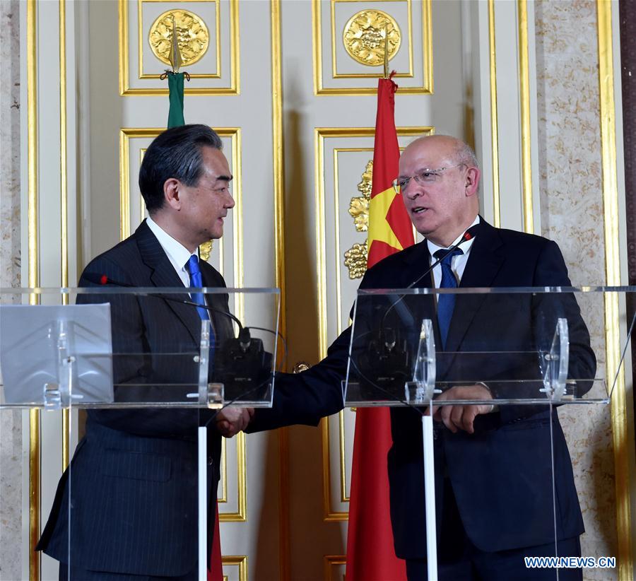 PORTUGAL-LISBON-CHINA-WANG YI-VISIT 