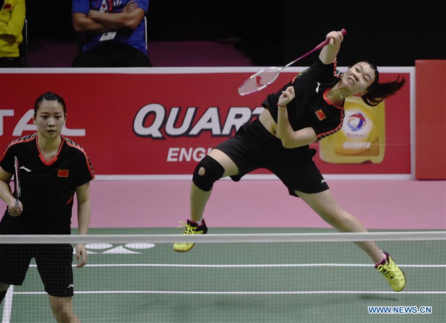 (SP)THAILAND-BANGKOK-BADMINTON-UBER CUP