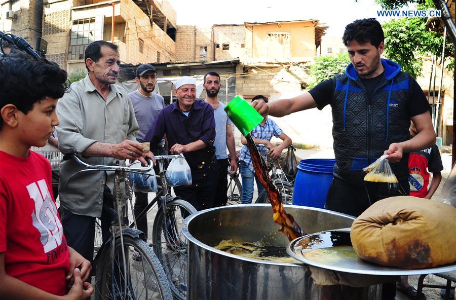 SYRIA-DAMASCUS-RAMADAN-DAILY LIFE