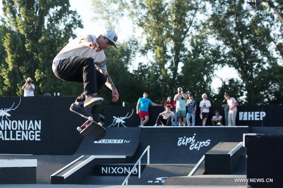 (SP)CROATIA-OSIJEK-SKATE BOARDING-2018 PANNONIAN CHALLENGE