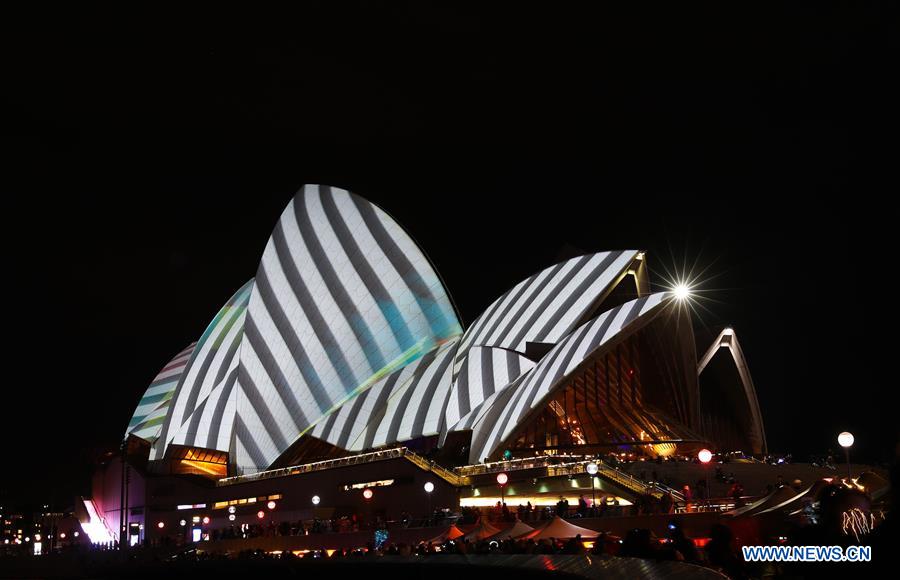 AUSTRALIA-SYDNEY-VIVID SYDNEY LIGHT SHOW