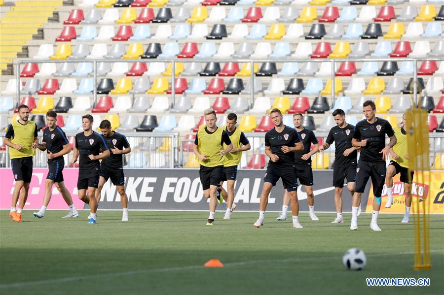 (SP)CROATIA-RIJEKA-SOCCER-FIFA WORLD CUP-TRAINING