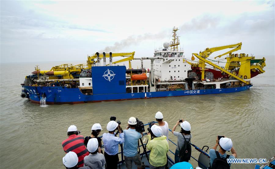 CHINA-JIANGSU-QIDONG-DREDGING VESSEL (CN)