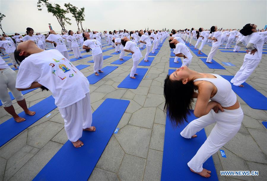 #CHINA-JIANGSU-WUXI-YOGA (CN)