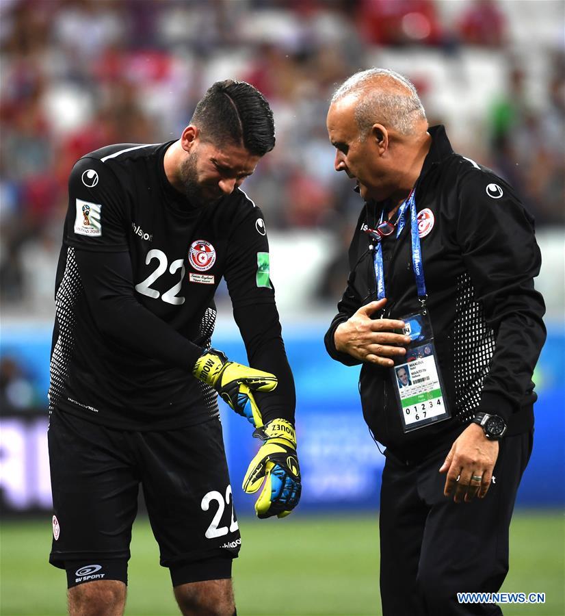 (SP)RUSSIA-VOLGOGRAD-2018 WORLD CUP-GROUP G-TUNISIA VS ENGLAND