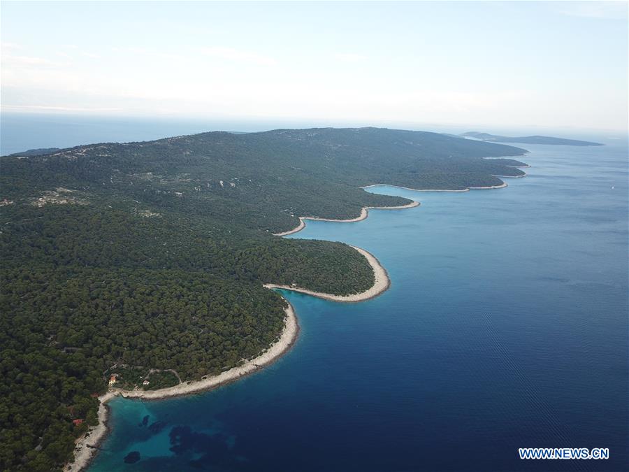 CROATIA-MALI LOSINJ-AERIAL SCENERY