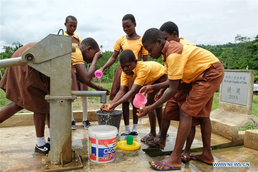 GHANA-EASTERN REGION-CHINA-WATER BOREHOLES-PROVIDING