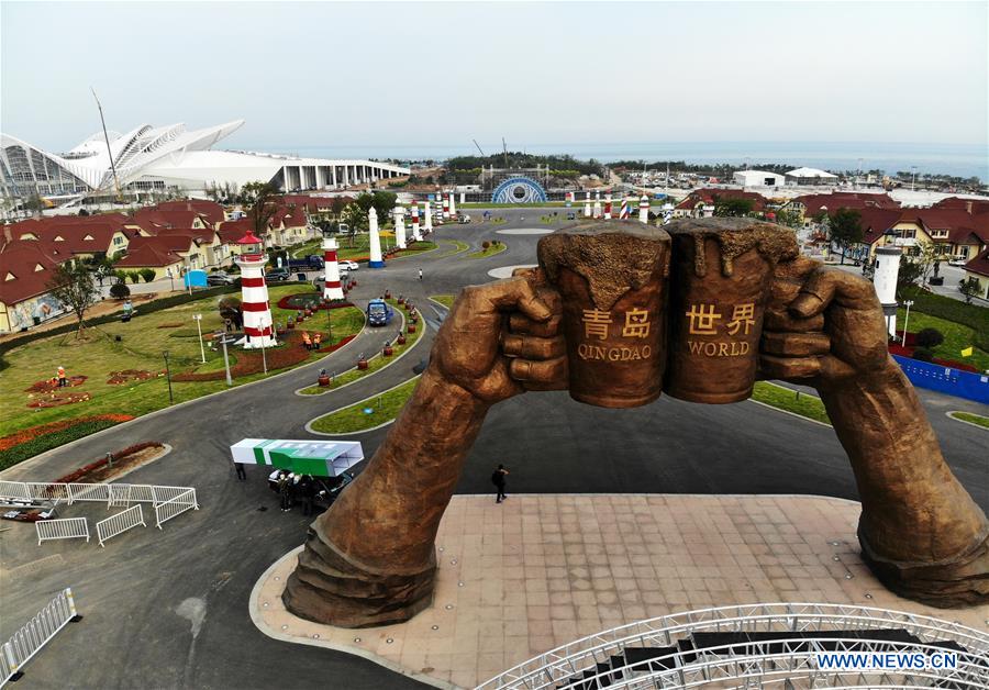 CHINA-SHANDONG-QINGDAO-BEER FESTIVAL-PREPARATION (CN)