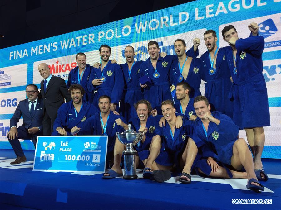 (SP)HUNGARY-BUDAPEST-FINA-MEN-WATER POLO-WORLD LEAGUE-SUPER FINAL