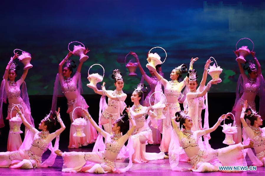 HUNGARY-BUDAPEST-CHINA-GANSU DANCE THEATER-SILK ROAD