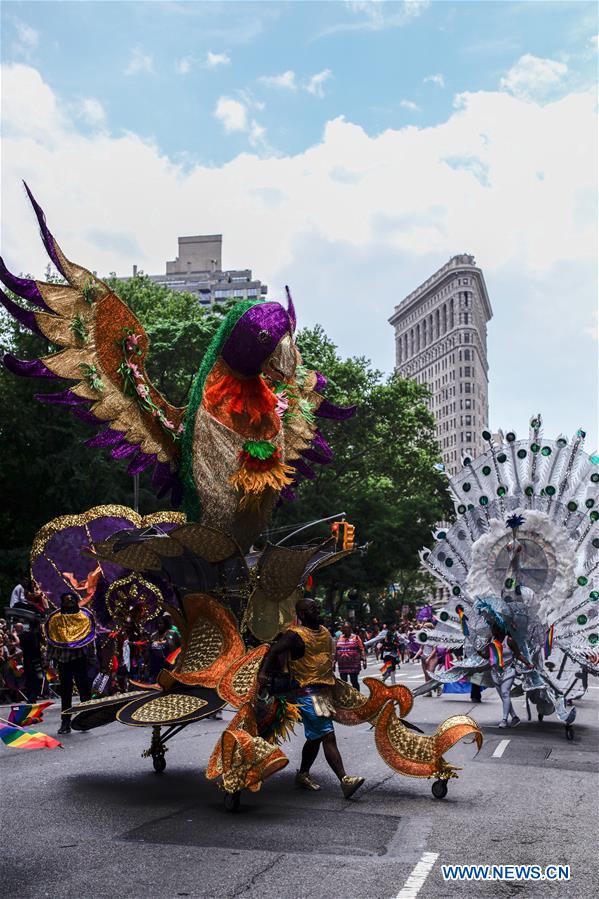 U.S.-NEW YORK-PRIDE PARADE