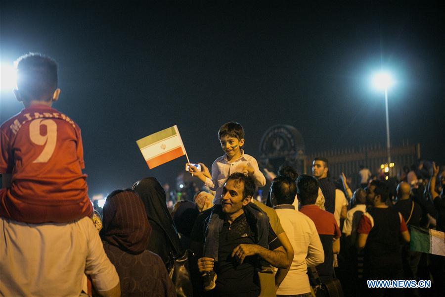 (SP)IRAN-TEHRAN-SOCCER-FIFA WORLD CUP-WELCOME CEREMONY