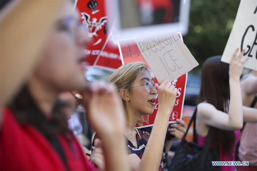 U.S.-NEW YORK-ANTI DEPORTATION PROTEST