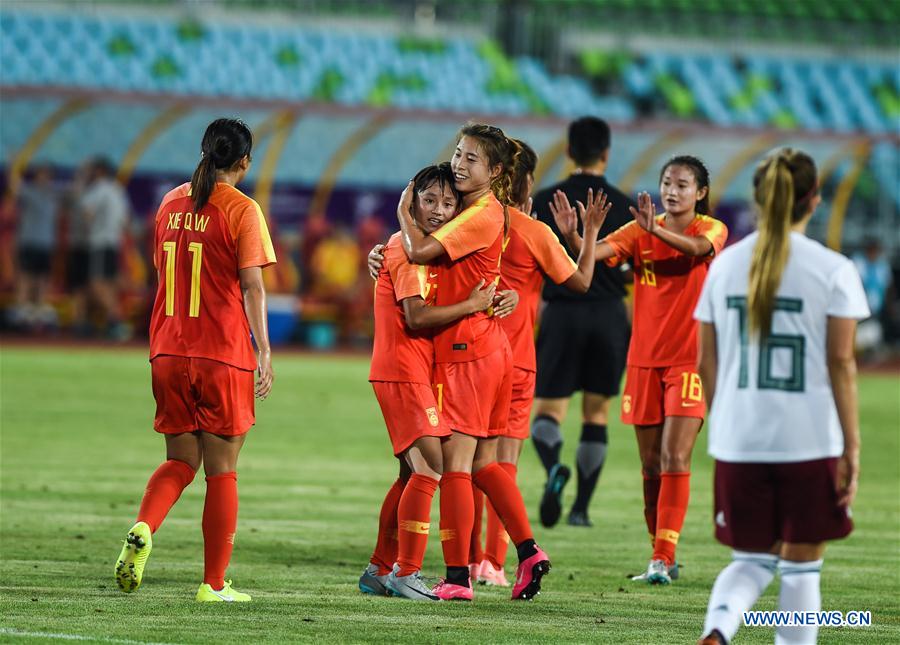 (SP)CHINA-DUYUN-INTERNATIONAL WOMEN'S YOUTH FOOTBALL TOURNAMENT DUYUN 2018 (CN)