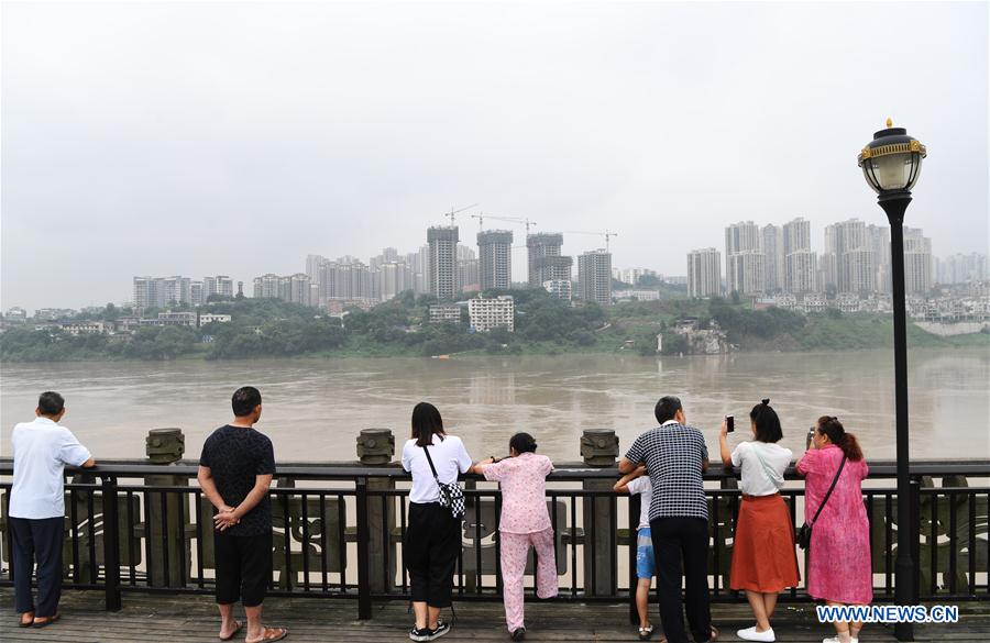 CHINA-CHONGQING-JIALING RIVER-WATER LEVEL (CN)