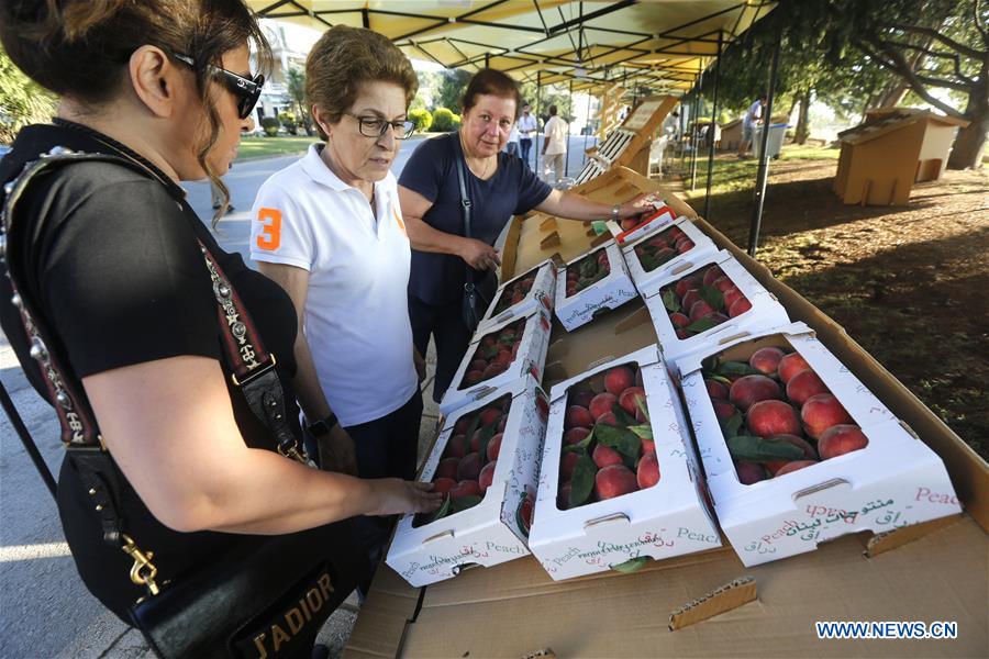 LEBANON-BIKFAYA-PEACH FESTIVAL