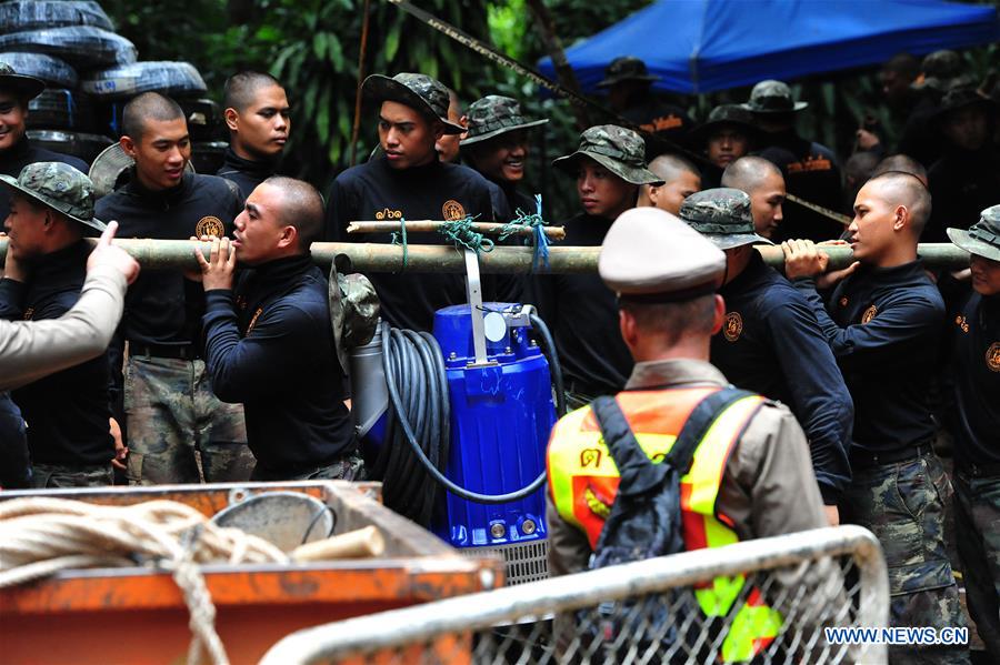 THAILAND-CHIANG RAI-FOOTBALLERS-RESCUE