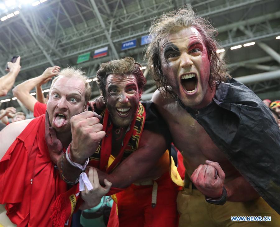 (SP)RUSSIA-KAZAN-2018 WORLD CUP-QUARTERFINAL-BRAZIL VS BELGIUM