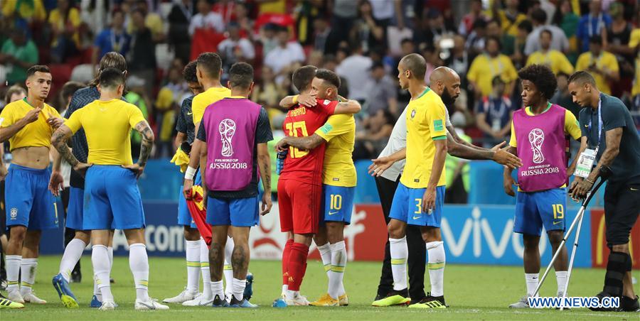 (SP)RUSSIA-KAZAN-2018 WORLD CUP-QUARTERFINAL-BRAZIL VS BELGIUM