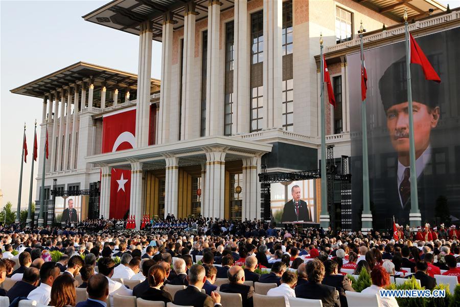 TURKEY-ANKARA-ERDOGAN-CEREMONY