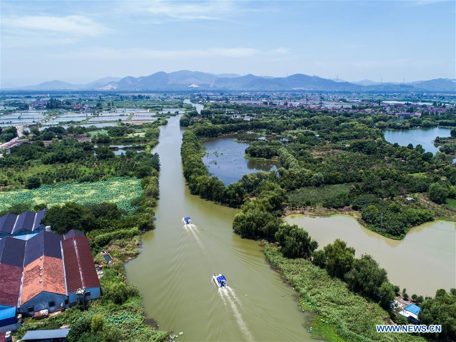 CHINA-ZHEJIANG-HUZHOU-RIVER CHIEF (CN)