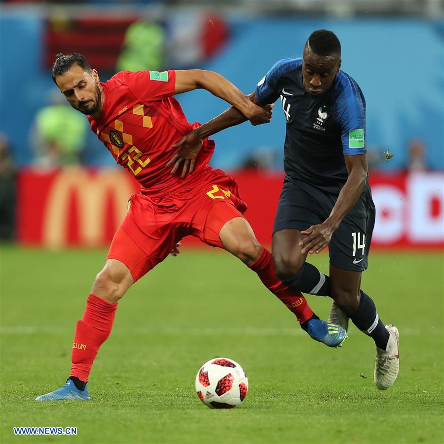 (SP)RUSSIA-SAINT PETERSBURG-2018 WORLD CUP-SEMIFINAL-FRANCE VS BELGIUM