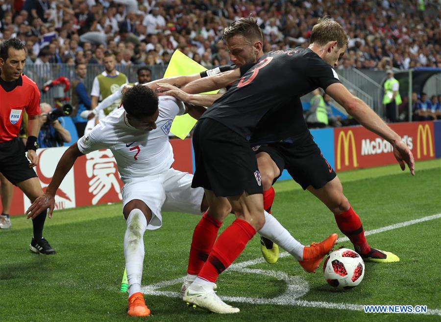 (SP)RUSSIA-MOSCOW-2018 WORLD CUP-SEMIFINAL-ENGLAND VS CROATIA