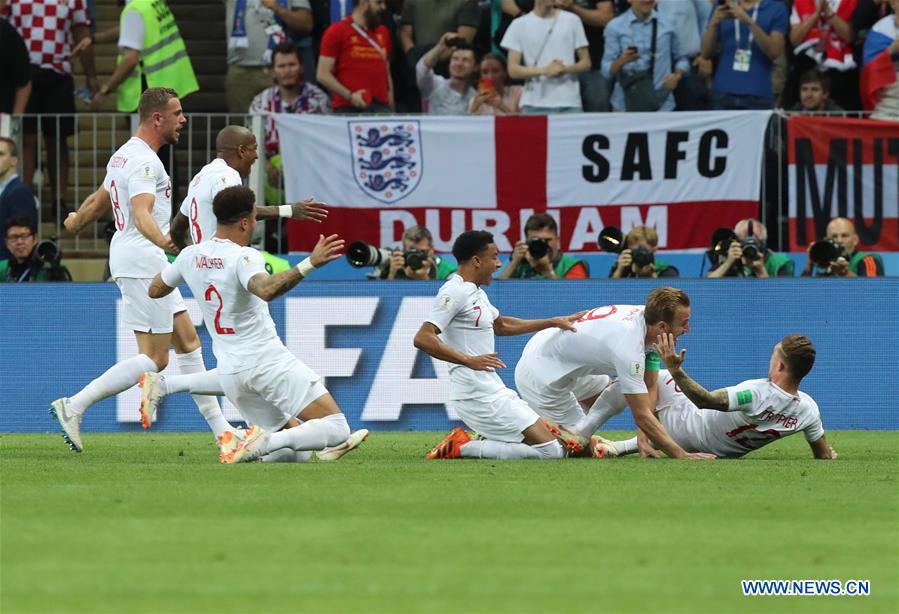 (SP)RUSSIA-MOSCOW-2018 WORLD CUP-SEMIFINAL-ENGLAND VS CROATIA