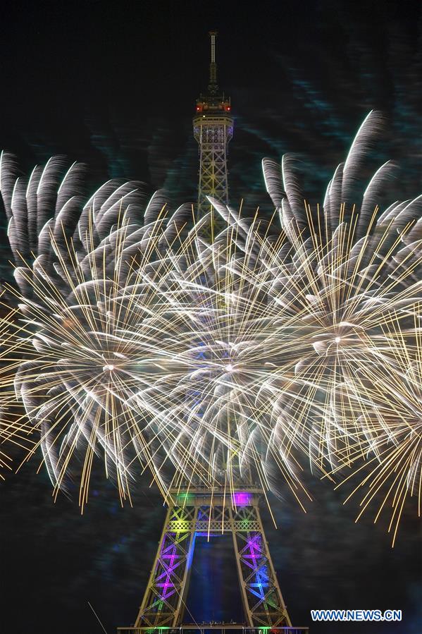 FRANCE-PARIS-BASTILLE DAY-FIREWORKS