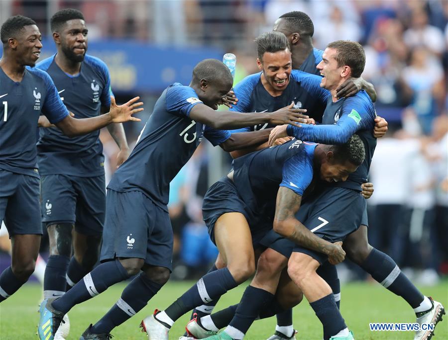 (SP)RUSSIA-MOSCOW-2018 WORLD CUP-FINAL-FRANCE VS CROATIA