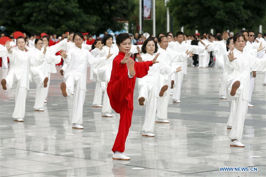 #CHINA-GANSU-TAIJI PERFORMANCE (CN)