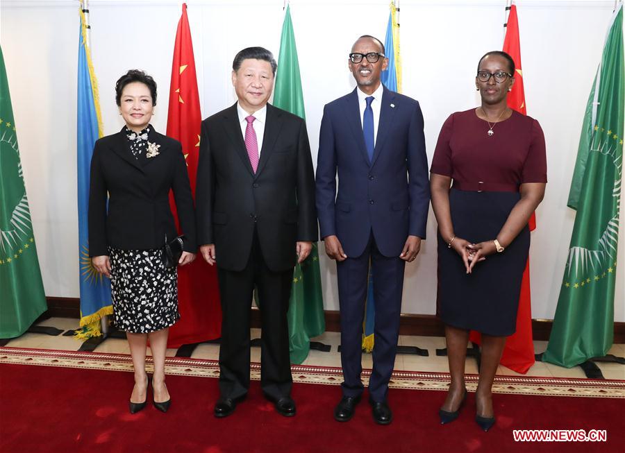 RWANDA-CHINA-XI JINPING-KAGAME-TALKS