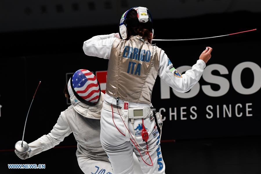 (SP)CHINA-JIANGSU-WUXI-FENCING-WORLD CHAMPIONSHIPS (CN)