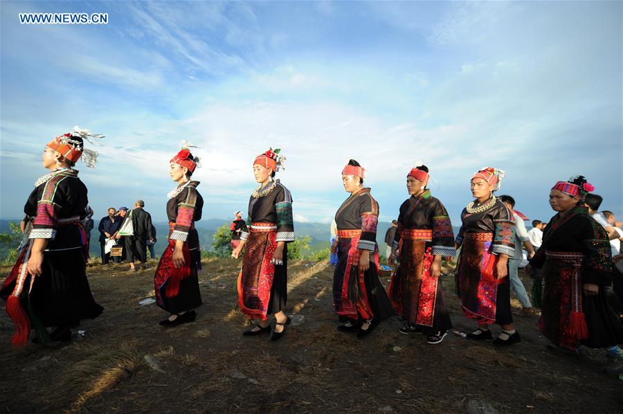 #CHINA-GUIZHOU-MIAO ETHNIC GROUP-QIYU FESTIVAL (CN*)