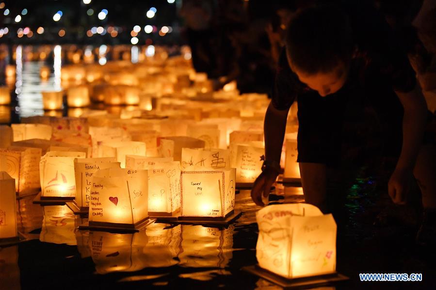 U.S.-MARYLAND-WATER LANTERN FESTIVAL